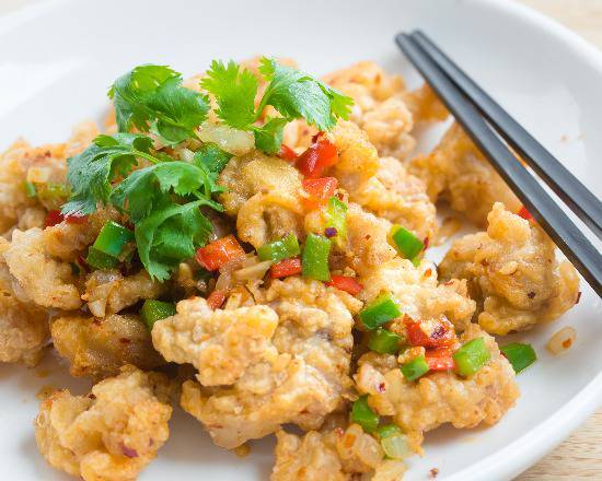 56. Spicy Crispy Chicken (Dry)  椒鹽雞